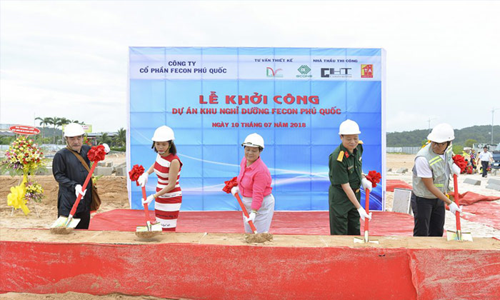 Khởi công xây dựng khu nghỉ dưỡng Andochine (Fecon) Phú Quốc